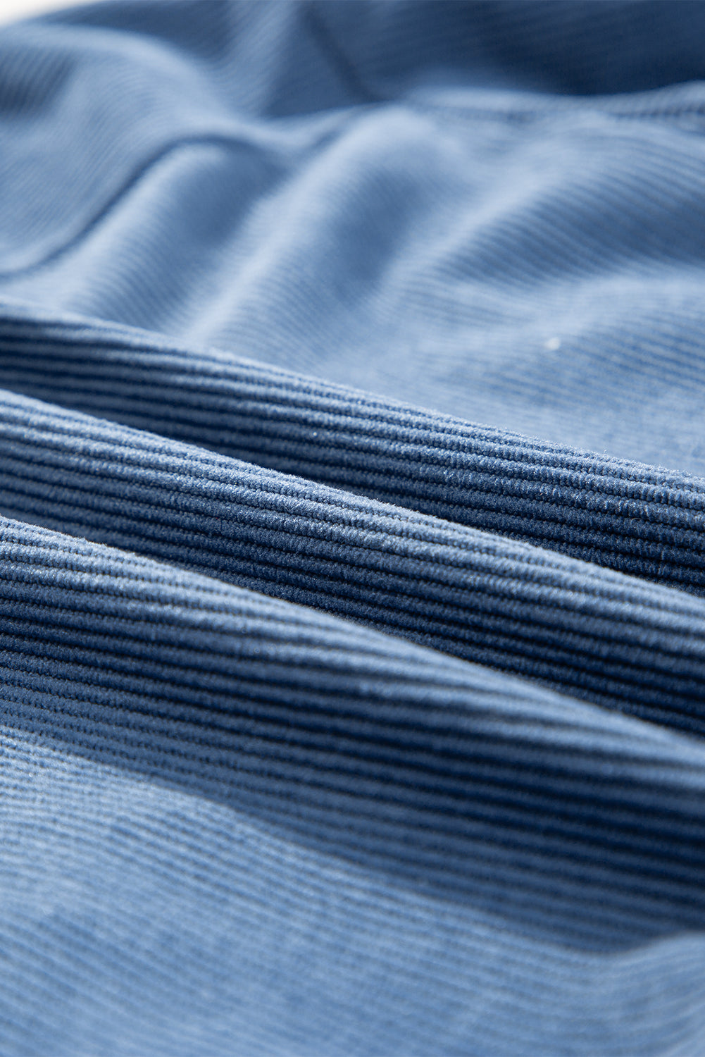 Bluza z Kapturem i Sznurkiem w Kolorze Turkusowym