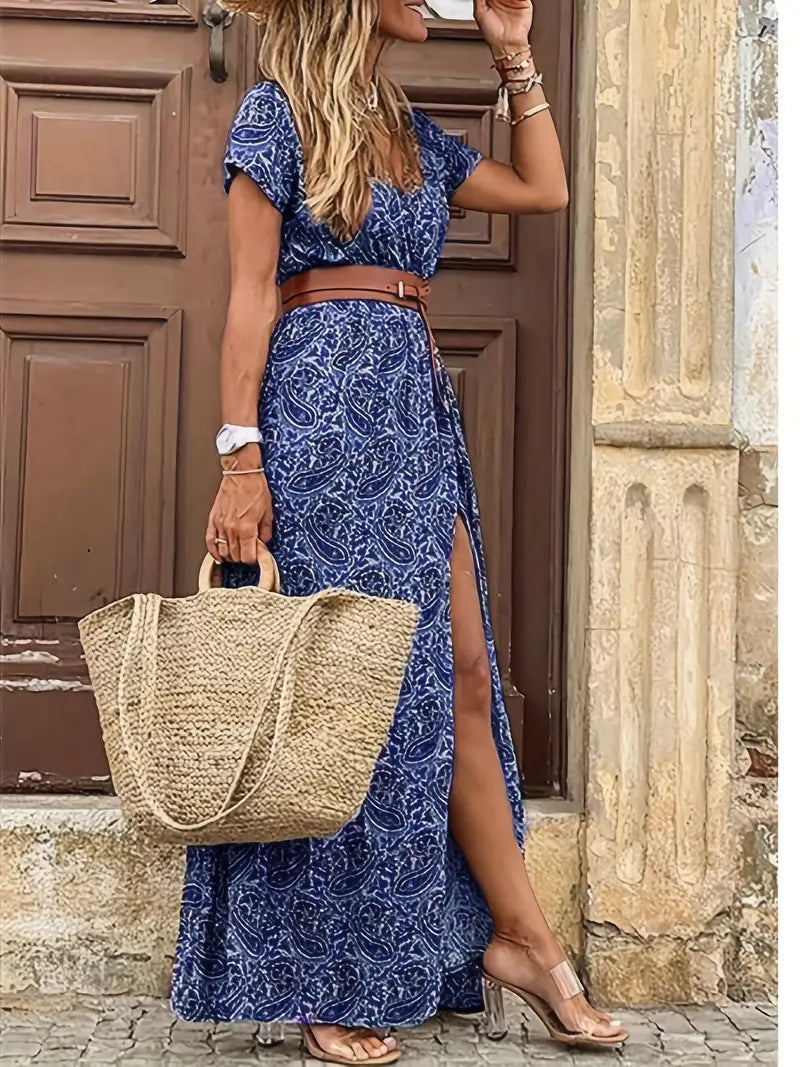Boho Maxi Sukienka dla Kobiet