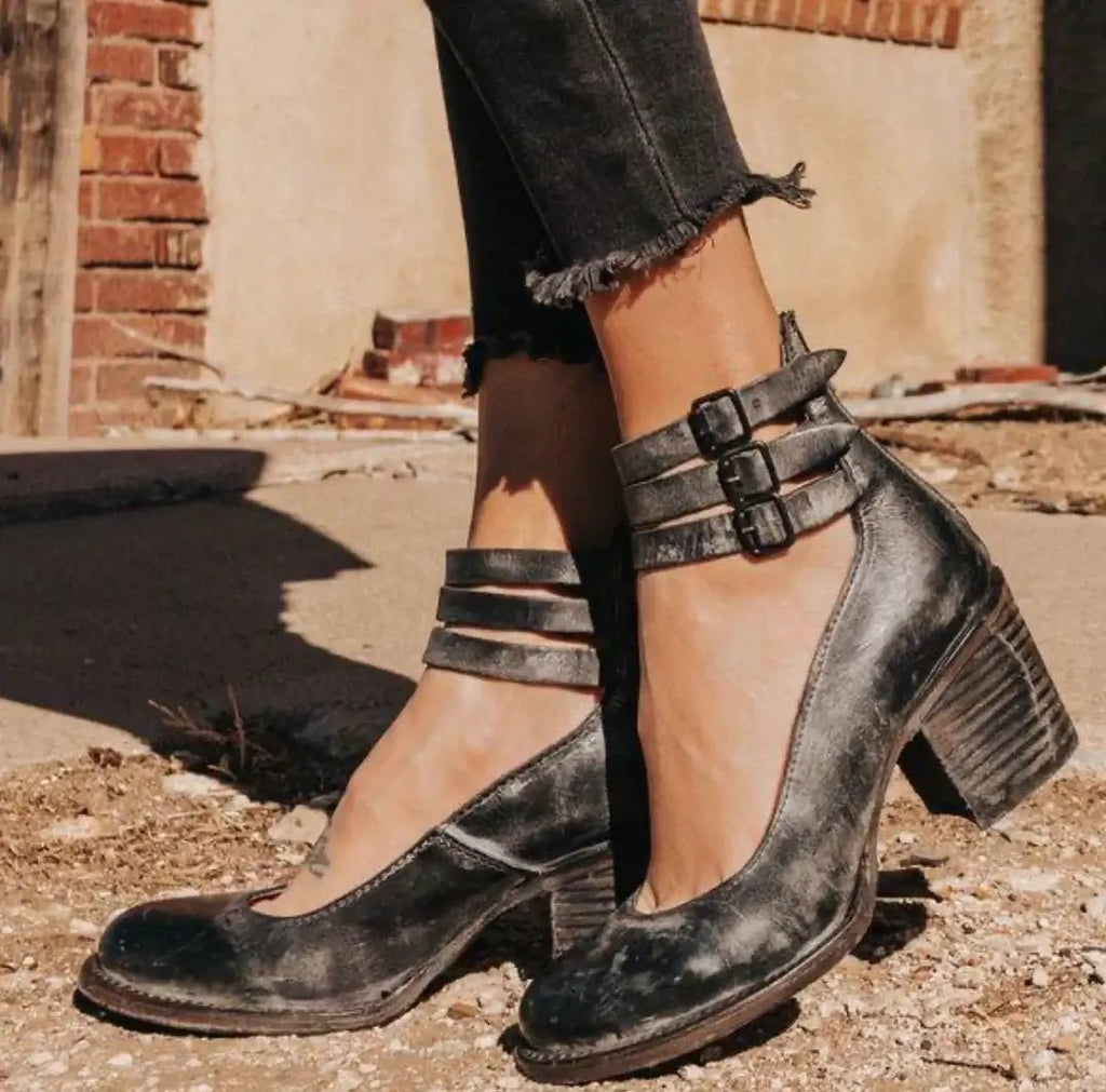 Aniek - Stylish Vintage Heels